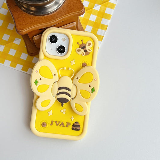 3D Bee iPhone Cover: Nature-Inspired Elegance with Full Protection